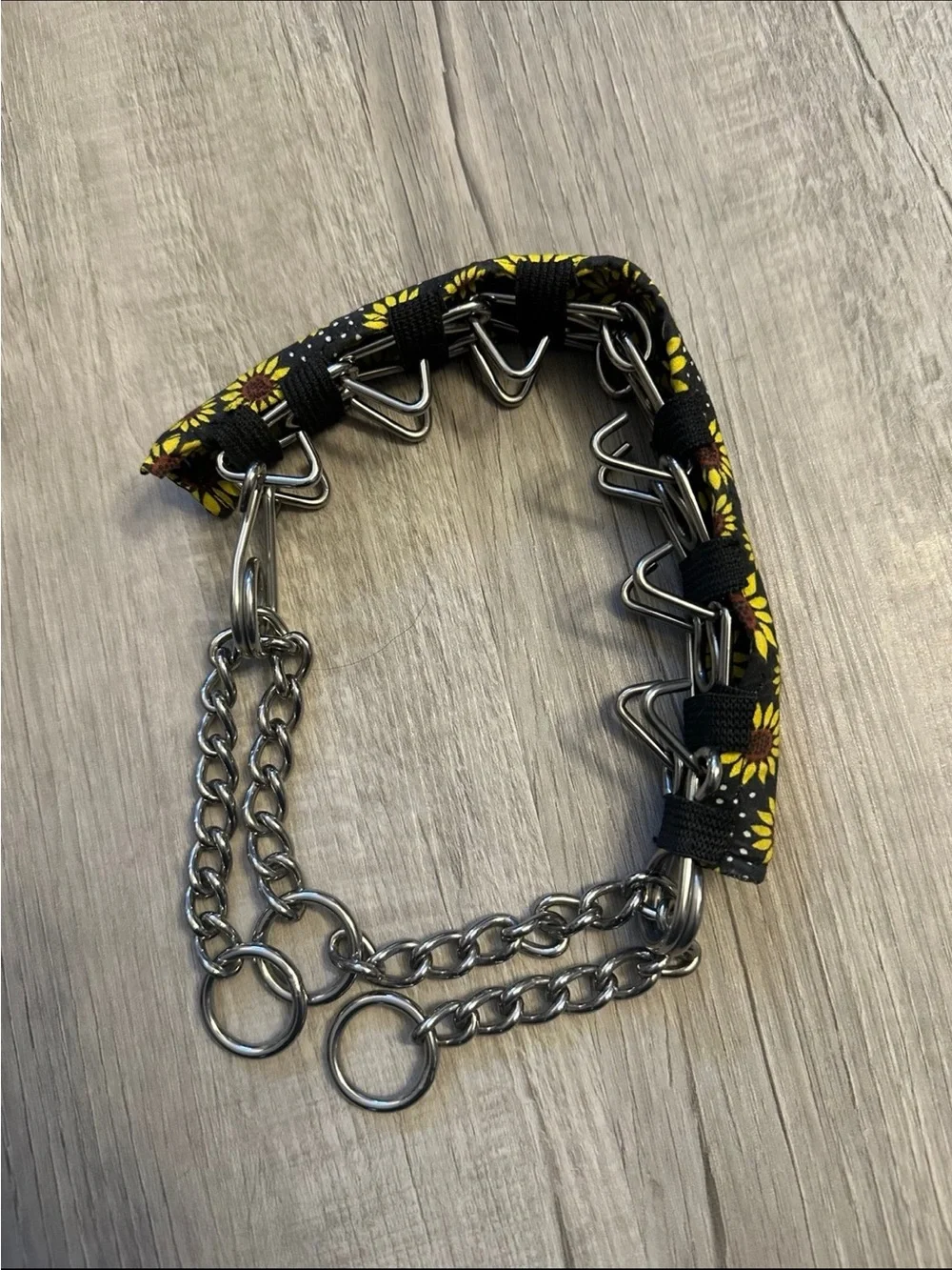 Kinder Dog Training Prong Collar with Cover